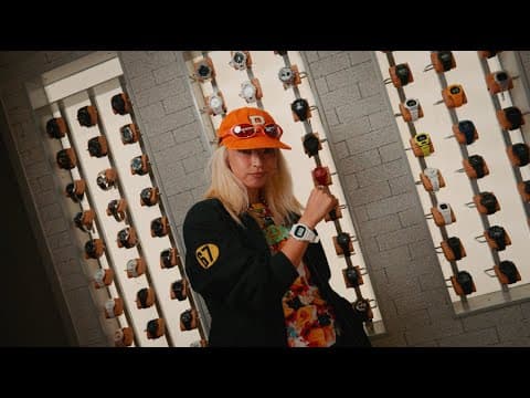 카시오 도산 스토어에 쿄카 출몰!🐾 |  KYOKA X CASIO DOSAN