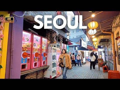 Ikseondong Hanok Village in SEOUL South Korea | Seoul City Walk