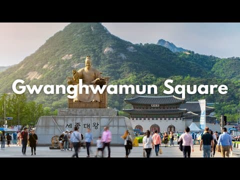 Seoul’s Heartbeat: A Walk Through Gwanghwamun Square