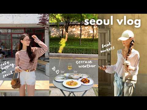 seoul vlog 🪽 our pregnancy journey, hair growth, jongro at night, quiet seongsu cafes | Flo Health