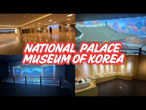 Tour of the National Palace Museum of Korea | Exploring Royal Treasures in Seoul 🇰🇷