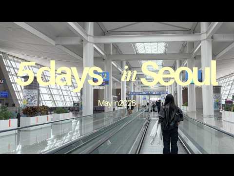 【韓国Vlog】何度行っても通いたい定番店と最新スポット｜4泊5日のソウル旅
