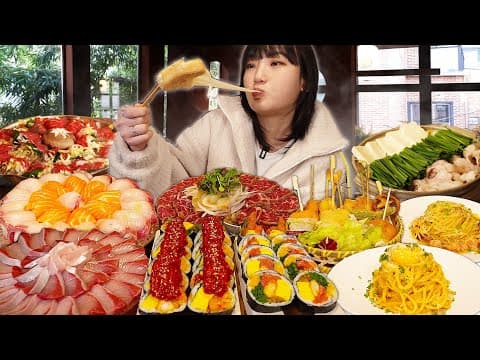 가끔 저도 제가 이만큼을 먹은게 실화인가 싶을때가 있는데 오늘이 그날이네요.. Izakaya's eating show