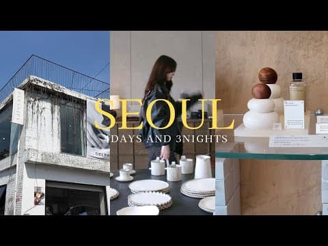 【2026最新版】韓国VLOG | エリア別ソウルおすすめスポット🇰🇷 カフェ＆ショッピング&グルメ