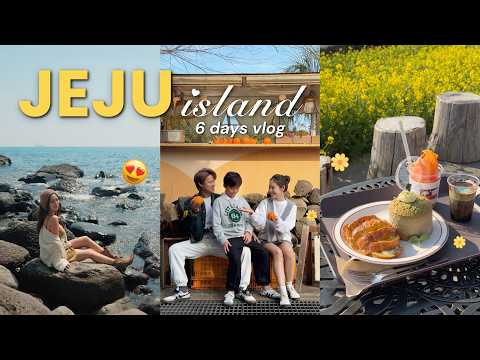 Jeju 6D5N Travel Vlog 🍊 What to Do, Eat & See (with Udo!) 