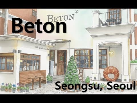 Visiting Beton in Seongsu: Seoul’s Famous Salt Bread Spot.
