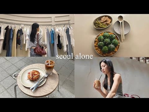 Solo diaries in Seongsu, cafes and shopping