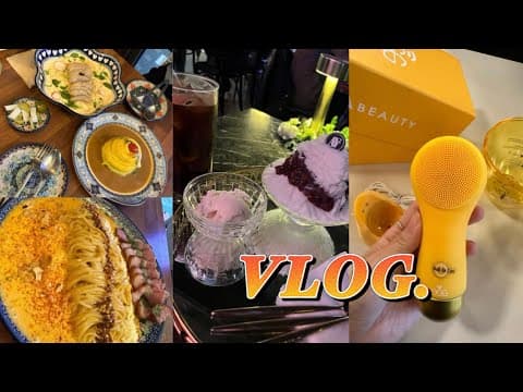 [vlog] 익선동ㅣ익선취향ㅣ파스타맛집ㅣ서울커피ㅣ카페ㅣ에그뷰티ㅣ에그디바이스2ㅣ밀도넛ㅣ아베크청담ㅣ짧은브이로그