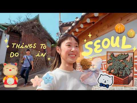 Two Weeks In SEOUL, South Korea 🌸 my fav spots, stationery shopping, art galleries, artsy places