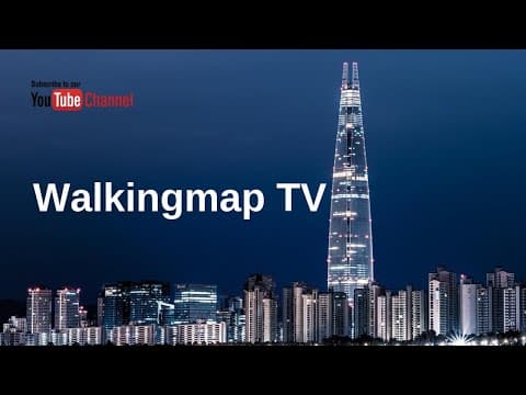 Lotte Duty Free World Tower Store (From Jamsil Station) - WalkingMap TV / 롯데면세점 / 乐天免税店 / ロッテ免税店