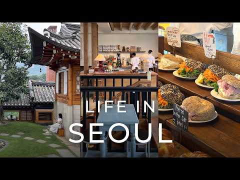 Seoul Vlog - Bukchon Hanok, Samcheong Cafes, London Bagel Museum & Frieze Seoul 2025