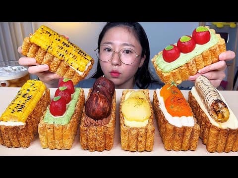파롤앤랑그🍅 드디어 먹어본 오픈런 타르트 파이 디저트 먹방 Dessert Mukbang