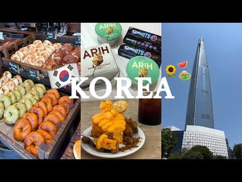 《韓国ひとり旅🇰🇷》2泊3日夏のソウルVlog✈️狎鴎亭｜東大門｜江南｜益善洞｜蚕室
