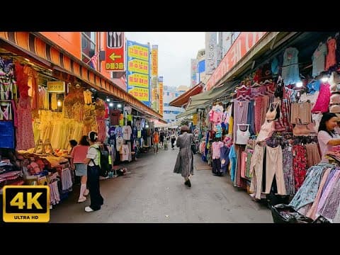 Walking Tour at Namdaemun Market - Seoul - South Korea