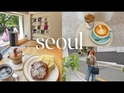 seoul vlog 🎐 | guide to local eats, cozy cafes, and shopping in hannam & bukchon