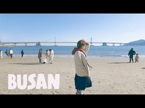 🇰🇷 BUSAN VLOG PART 2 | Haeundae | Gwagali Beach ⛱️