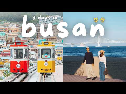 3 Days in Busan, South Korea 🇰🇷 Best Cafes, Restaurants, Beaches & Things to Do | Travel Guide 2026