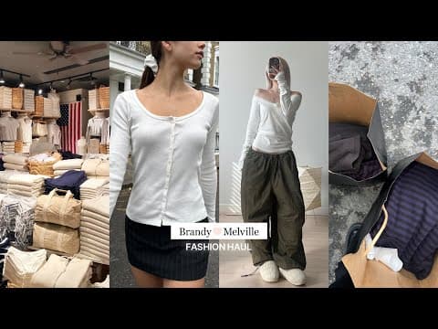 브랜디멜빌이 한국에..?!🍨💭 브랜디멜빌 성수 추천템 하울부터 매장 후기까지 전부 공유합니다 ^_^v (웨이팅, 옷 고르는 팁, 재고, 한국어 못하는 직원?)