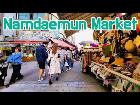 Namdaemun Market | Travel Around Seoul Station 04 | Seoul’s Oldest Market~! | viewKorea365