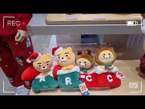 Walk around Kakao Friends Store at the Lotte World Tower Shopping Center