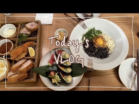 [일상VLOG] 성수동 데이트하고 쇼핑하기🛍(?) | 진작다이닝, 블루보틀성수, 현대백화점 목동점