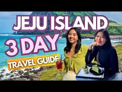 Jeju Island 2026 Travel Guide: Visa-Free Paradise in South Korea • Tour Itinerary • Budget Tips Vlog