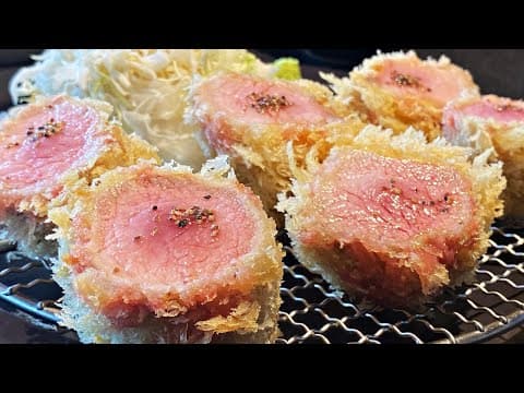 점심부터 재료 소진되는 돈까스 맛집 - 서울역 오제제 / Pork Cutlet, Korean street food / Sirloin