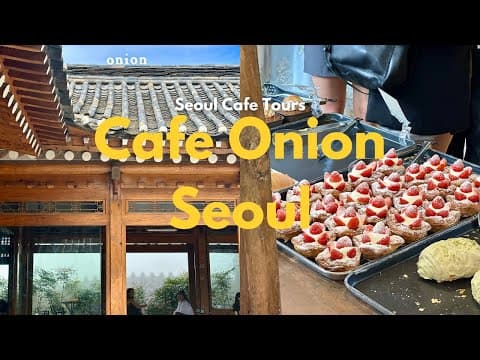 Beautiful & Traditional ‘Cafe Onion’ in Central Seoul☕️🇰🇷