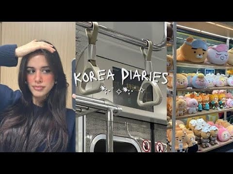 KOREA VLOG🍡: shopping in Dongmyo, fireworks, chilling at Cheonggyecheon stream, Gwangjang market