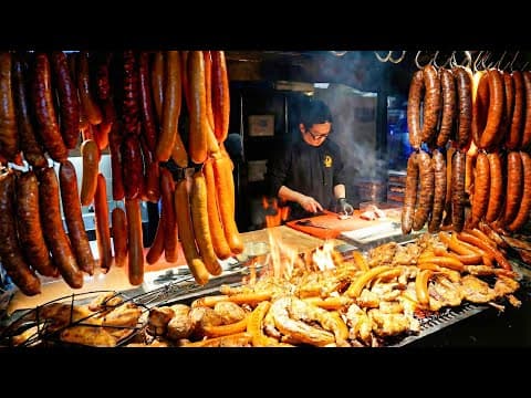 서울 술집 1등 찍은 힙지로 야장 끝판왕 미친 바베큐 / Crazy BBQ / Korean food