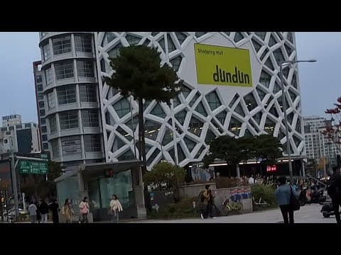 South Korea | Inside Dundun Mall 🛍️ | Famous Shopping Spot in Dongdaemun, Seoul | 4K Walk