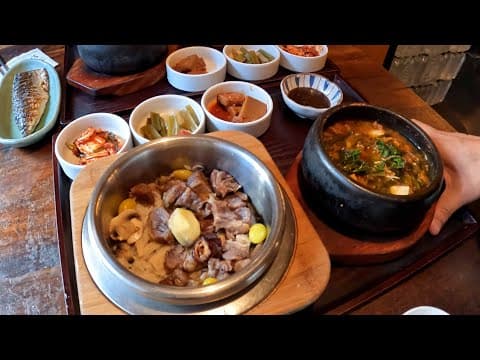 정갈한 한끼 사실상 주연은 된장찌개 인사동 도마밥상 Taste good Doma restaurant in Insadong Seoul