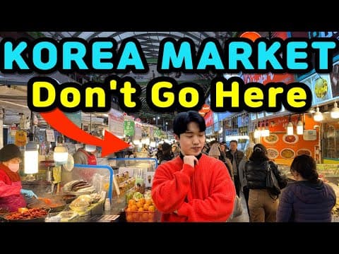 Best Street Food in KOREA, Not GWANGJANG MARKET NETFLEX | SEOUL Travel Guide