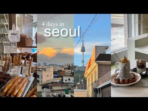 KOREA VLOG 🇰🇷 4 days in seoul, seongsu, hongdae, cafes, shopping (fwee, standoil, samo ondoh etc.)