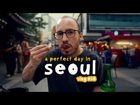 my perfect day in seoul | best street food & coffee around hanok village