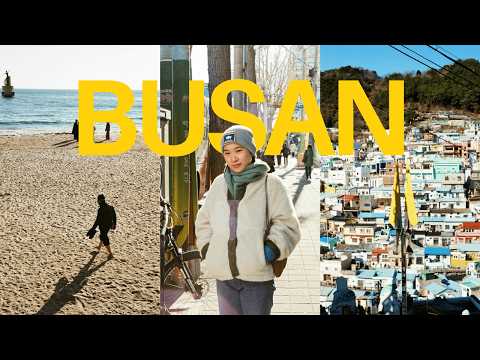 72 hours in Busan | Korean bbq 🥩, fresh seafood 🍣 & café hopping ☕️