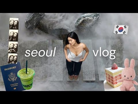 SEOUL KOREA 🇰🇷🌸🎐 cafe hopping, korean makeover, street food