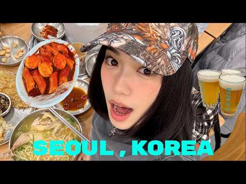 4 days in seoul / local food adventures, cute cafes, kbeauty, shopping