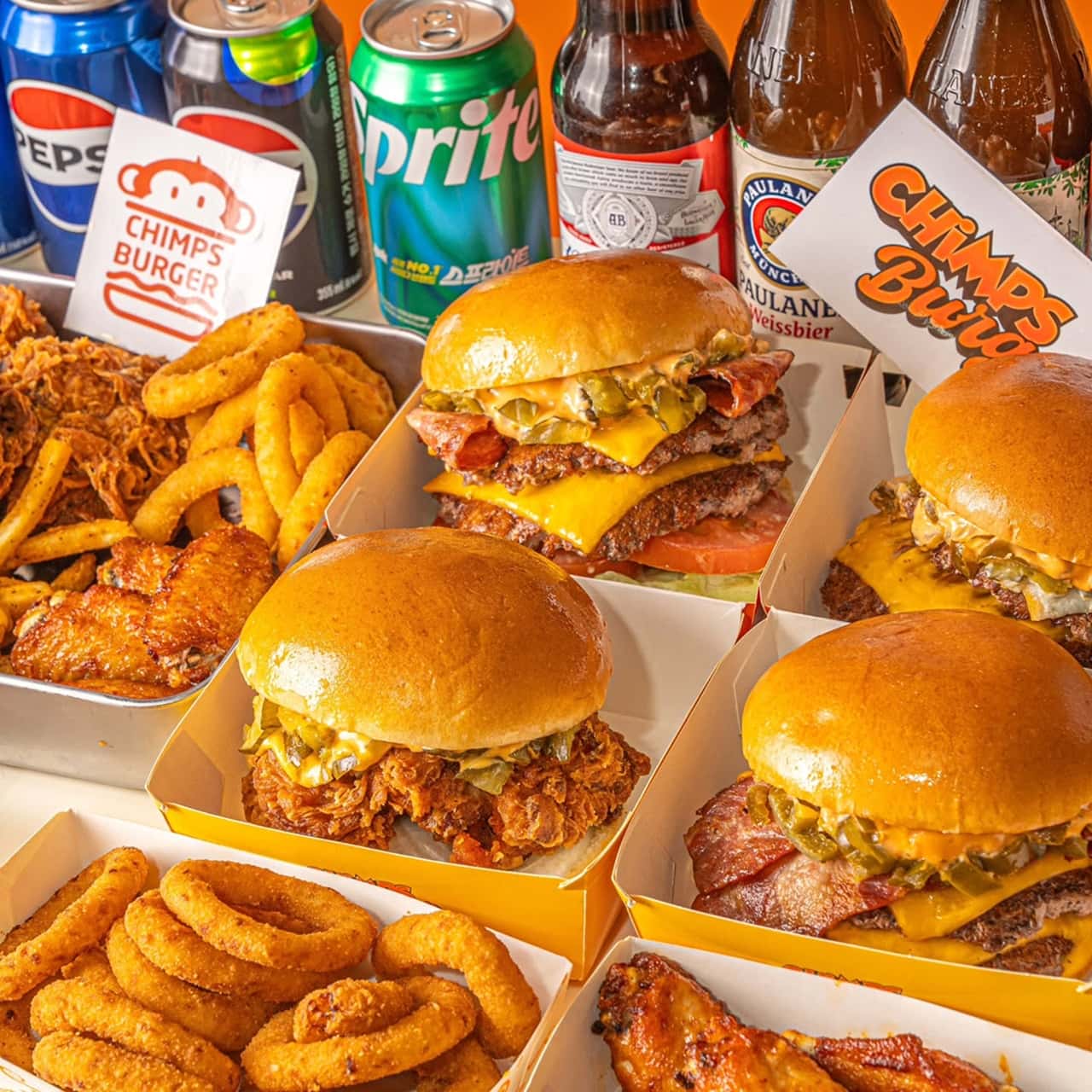 Chimps Burger Anguk